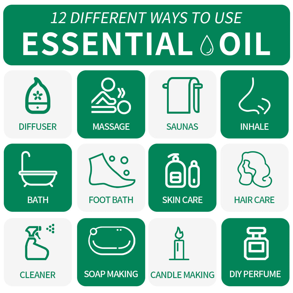 Bote de aceite esencial de 10 ml con cuentagotas