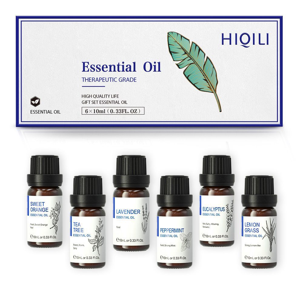 Caja del set de 6 aceites esenciales
