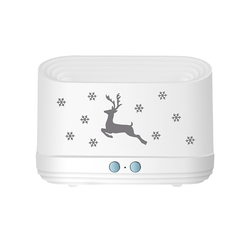 Difusor Llama blanco, vista frontal